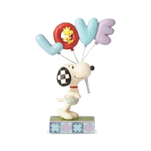 Peanuts - Snoopy With LOVE Balloon H: 19 cm.